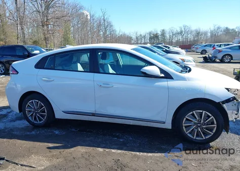 2021 Hyundai Ioniq Electric Se z USA, uszkodzony, nr VIN KMHC75LJXMU081853